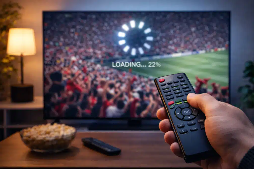 IPTV trava? Principais causas e como evitar travamentos 5 iptv IPTV apresentando travamentos durante a transmissão de evento ao vivo