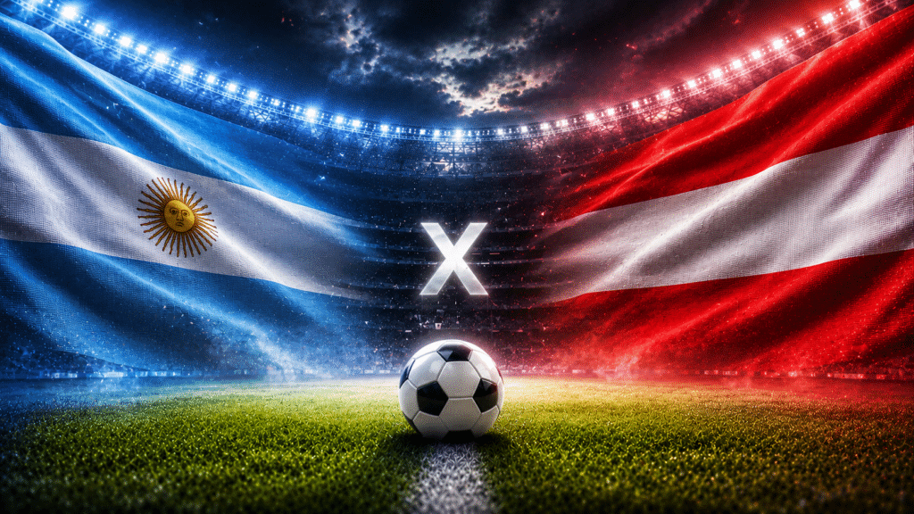 Argentina x Austria: onde assistir ao vivo, horário e escalações
