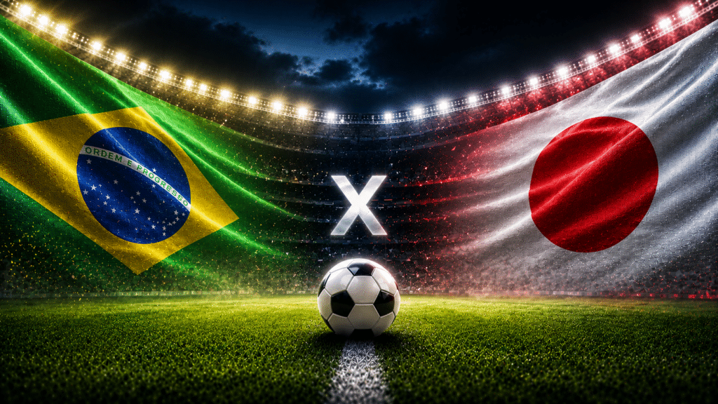 Brasil x Japão: onde assistir ao vivo, horário e escalações