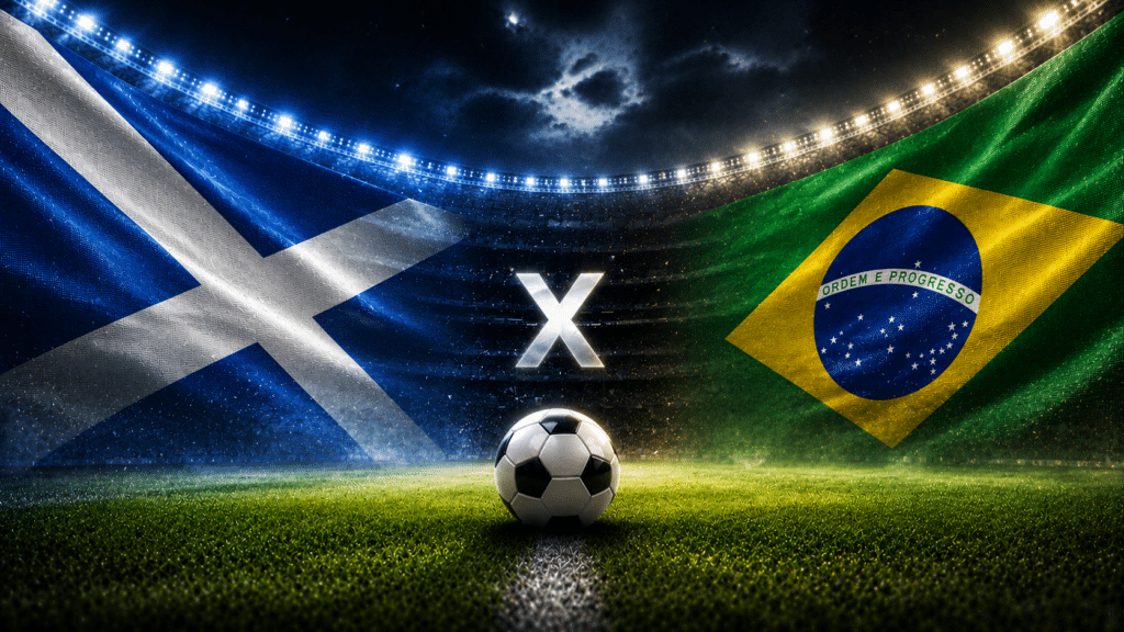 Escócia x Brasil: onde assistir ao vivo, horário e escalações