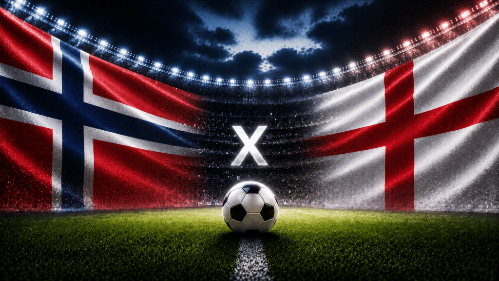 Noruega x Inglaterra: onde assistir ao vivo, horário e escalações
